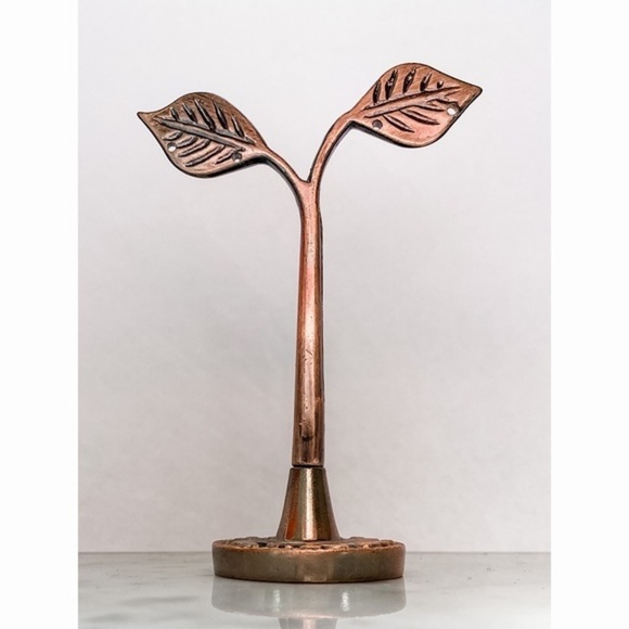 BRONZE Tree Earring Display - Picture 1 of 2